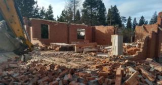 Демонтаж 1 этажного дома Чусовой, цена от 1642 руб.