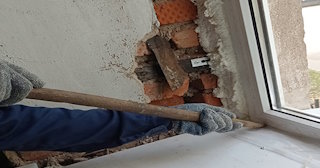 Демонтаж оконных откосов по выгодной цене от 530 руб. в чусовом - Сварной-Чсв